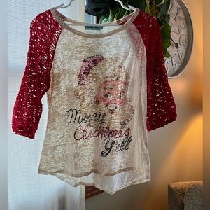 SOUTHERN GRACE — Large, Christmas Tee